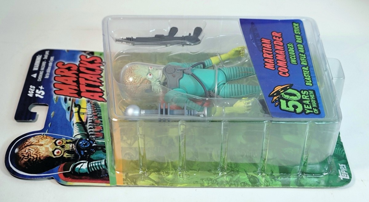 アメコミ MEZCO Mars Attacks 50 years of Mayhem MARS ATTACKS MARTIAN COMMANDER 50 YEARS OF MAYHEM 2012 MEZCO