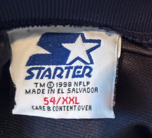 Vintage 90s Starter Blue Dallas Cowboys Emmitt Smith #22 Jersey Size 54/XXL - Picture 5 of 5