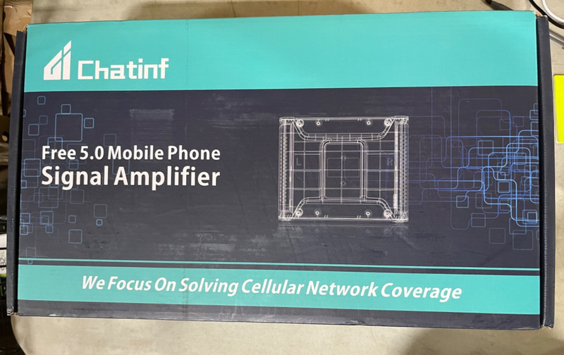 Chatinf Professional Free 5.0 Phone Signal Booster Amplifier For 2G 3G 4G