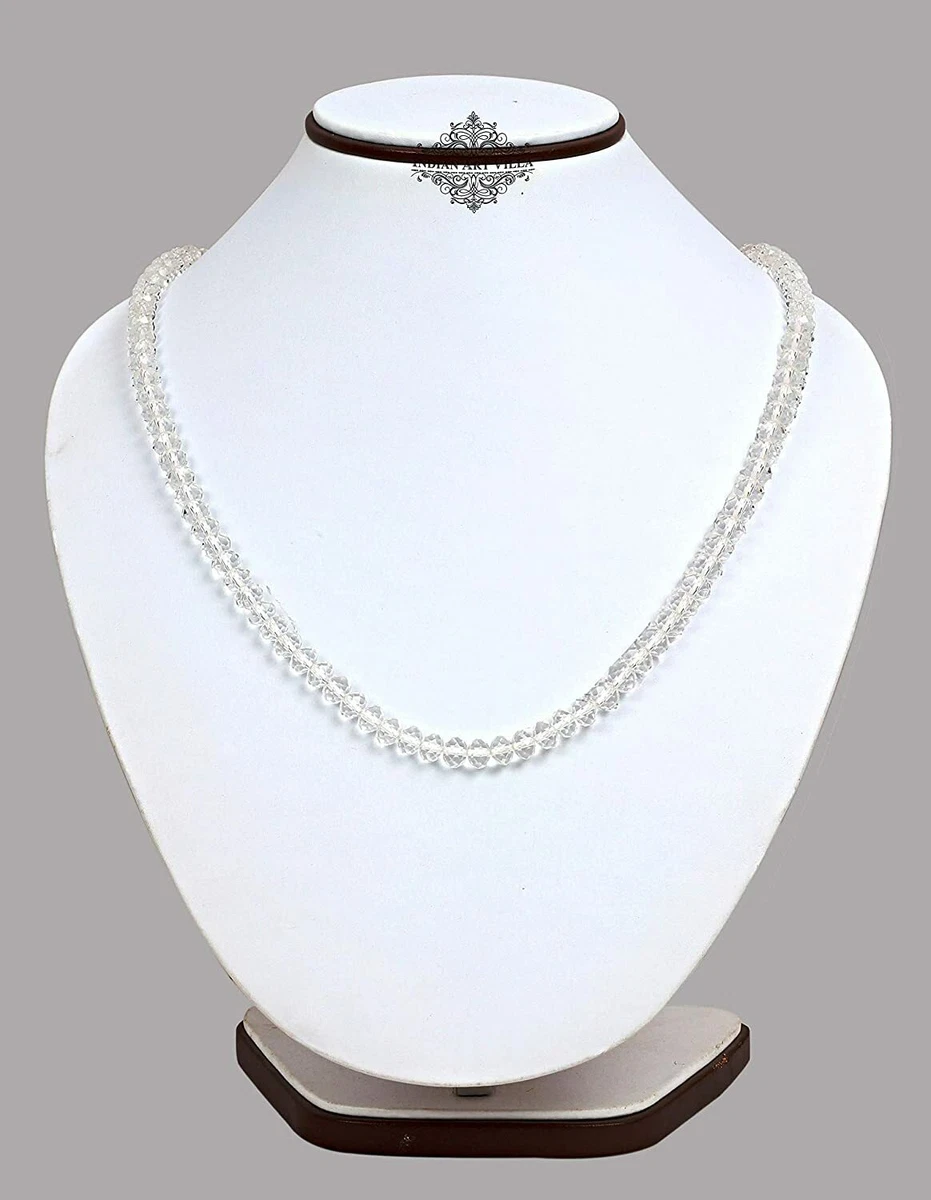Crystal mala deals necklace