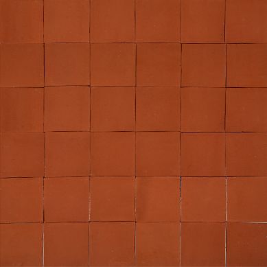 Talavera monocolore 90 ceramiche piastrelle 10x10 cm - Mattone Terracota Liso - Imagen 1 de 10