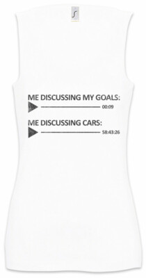 Me Discussing Women Tank Top Race Racing car Driver Racer Petrol Head Fun Love
