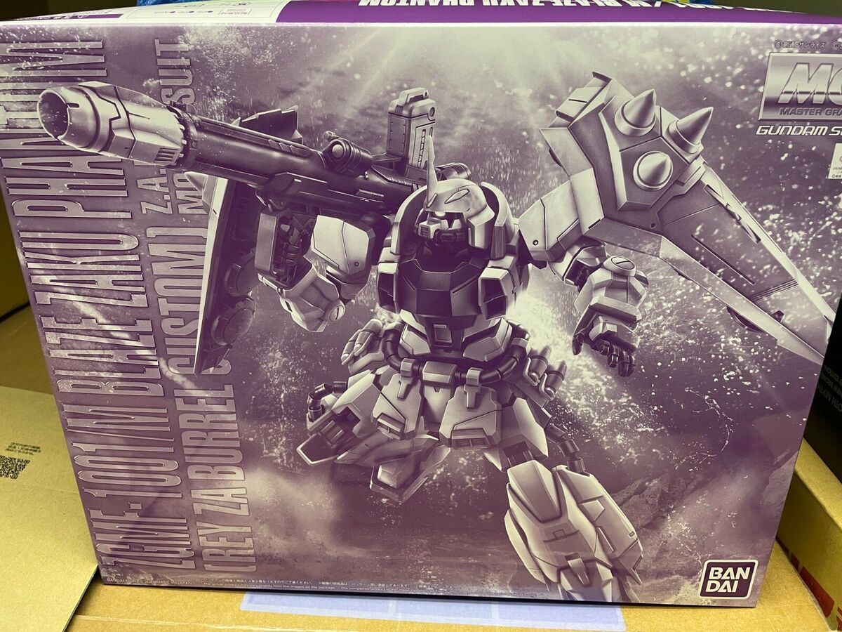 MG 1/100 BLAZE ZAKU PHANTOM REY ZA BURREL CUSTOM Premium MG 1/100 BLAZE ZAKU PHANTOM REY ZA BURREL CUSTOM Premium