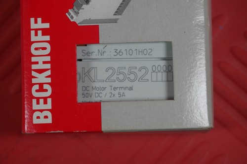 Beckhoff KL2552 DCMotor Terminal NEU!!! - Bild 3 von 3
