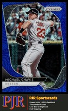 Michael Chavis 2020 Panini Prizm #91 Red Sox Blue Mojo Prizm 35% Off 4+