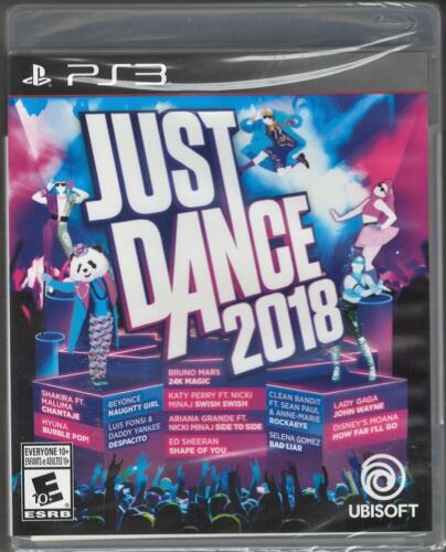 Just Dance 2018 PS3 (Brand New Factory Sealed US Version) PlayStation 3, PlaySta - Afbeelding 1 van 2