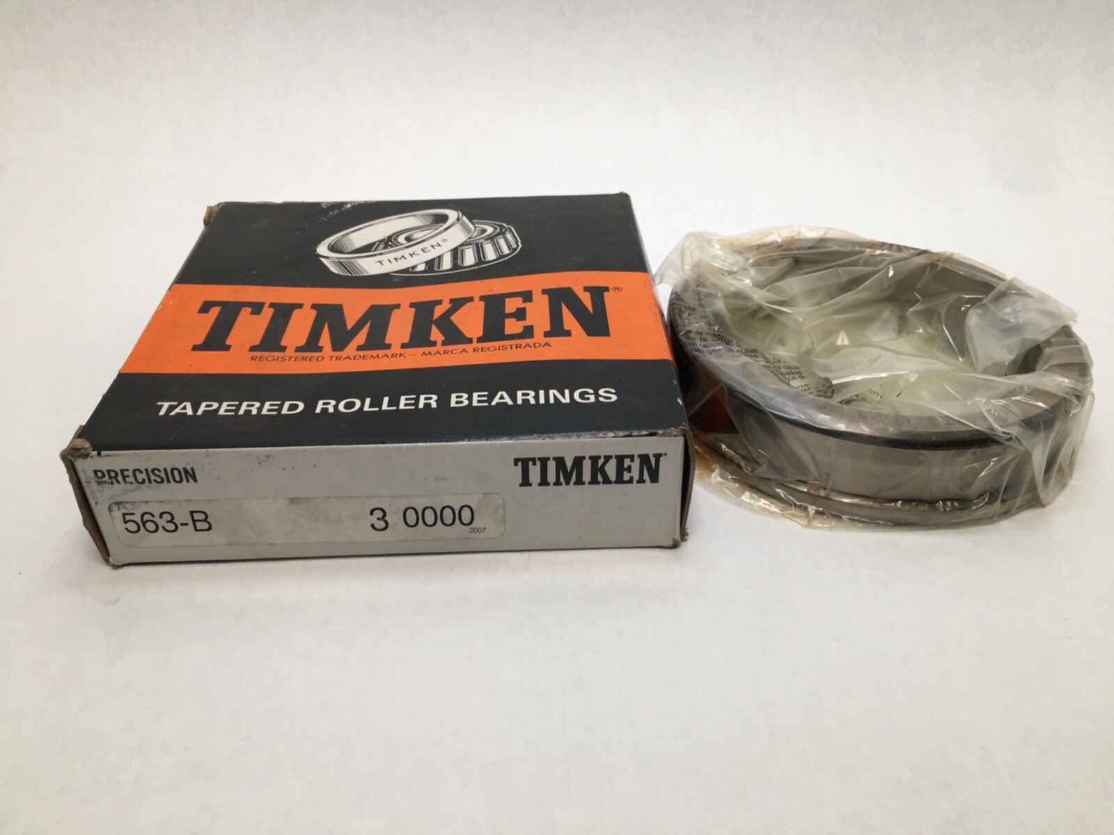 Timken 563B-3 Flange Taper Roller Bearing Cup Race 5 Inch OD USA Made 563B3 563-B 3