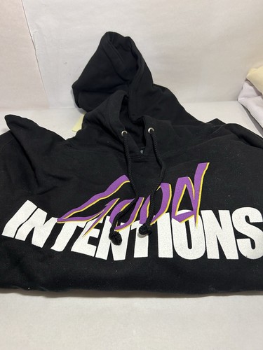 Nav x VLONE Good Intentions Doves Hip Hop Rap Tour Merch Hoodie Size Large - Picture 10 of 10