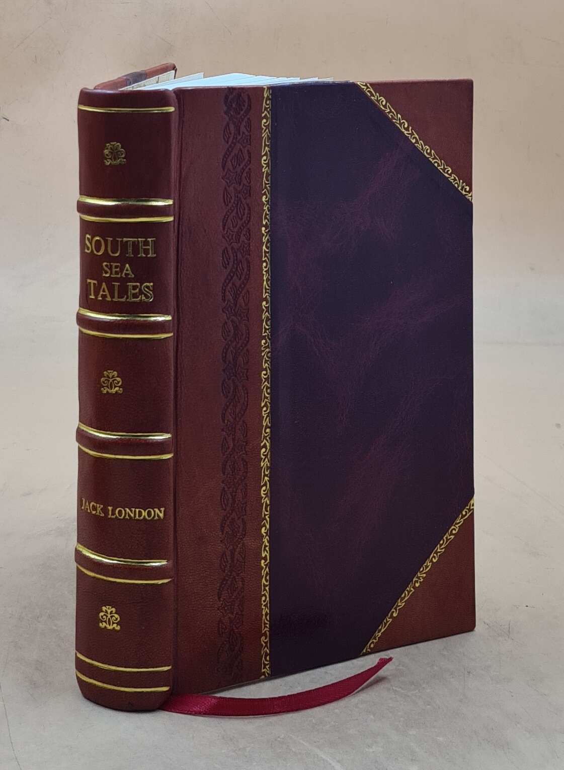 South sea tales / by Jack London. 1911 by London, Jack [Leather Bound]
