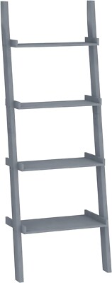 Leiter Bücherregal Movian Contemporary 4-stufig grau 56 x 32,5 x 158 cm