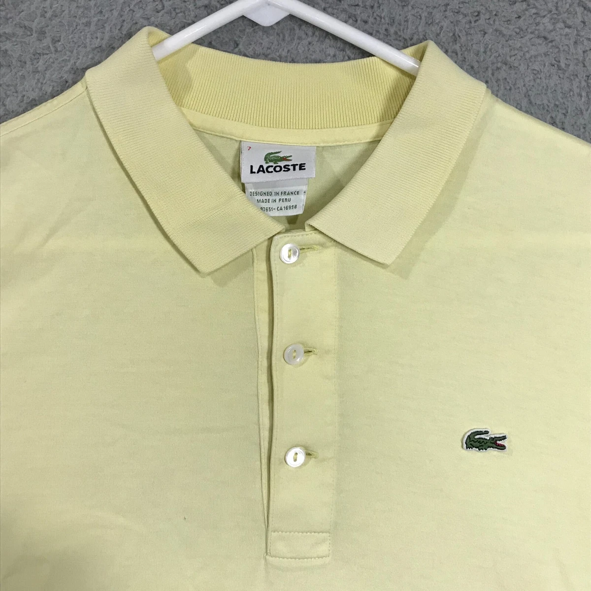Lacoste white alligator cheap