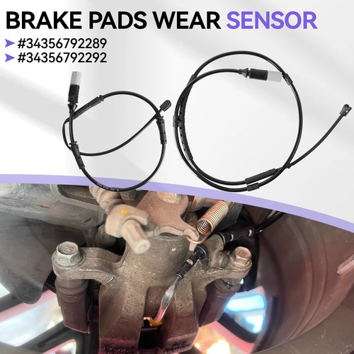 Set of 2PCS Front Rear Brake Pad Wear Sensor For BMW F30 F31 F32 F33 320i 328i - Picture 2 of 7