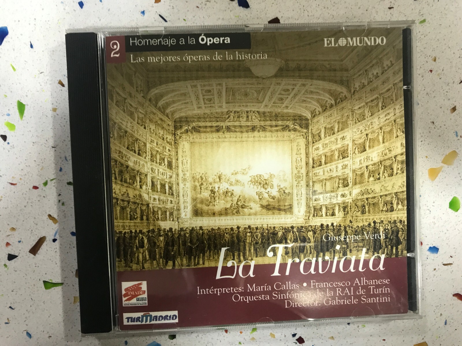 The Traviata CD Giuseppe Verdi Maria Callas Francesco Albanese Orchestra Rai