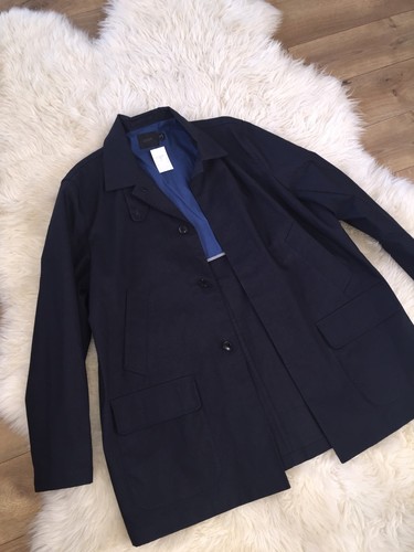 JCrew Ludlow Water-Repellent Mac Jacket XL XXL Wilmington Navy E8564 NEW - Picture 3 of 12