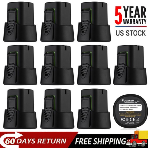 For Dremel 755-01 Battery 7300-N/8 4.8V Rotary Tool 7300 Replacement Battery LOT - Picture 12 of 12