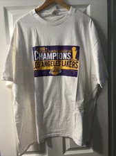 2000 Los Angeles Lakers Championship XXL TSHIRT - MINT - NEW W/OUT TAGS