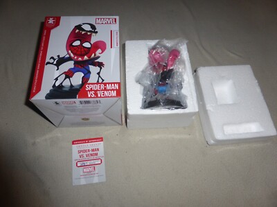 NEW SPIDER-MAN VS VENOM LIMITED EDITION ANIMATED STATUE MARVEL GENTLE GIANT NIB