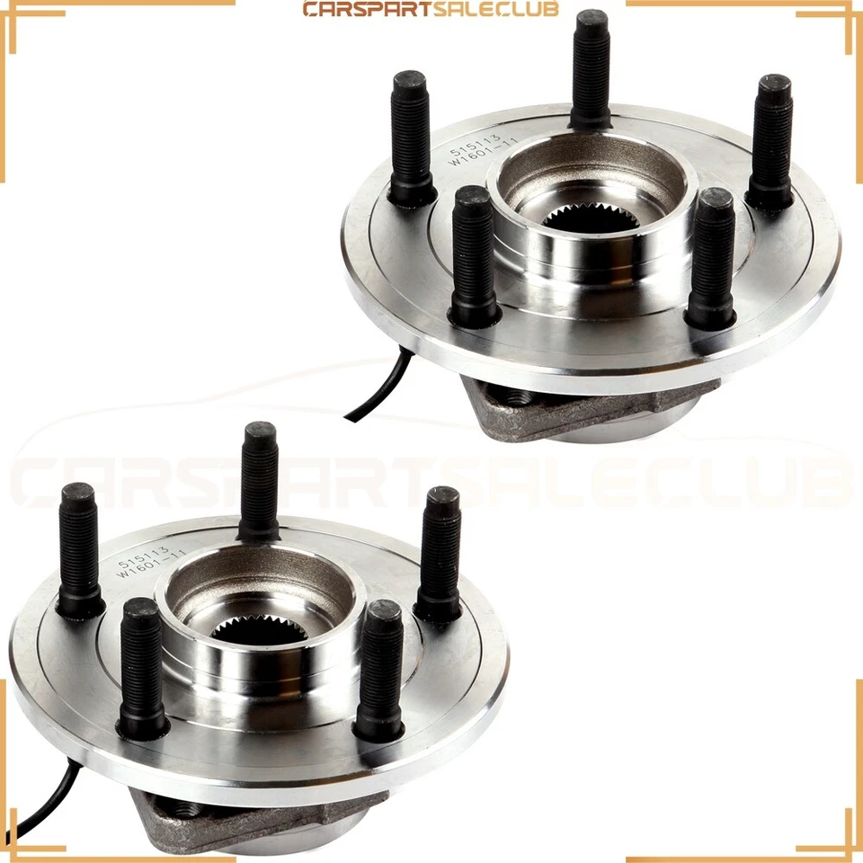 2 x Front Wheel Bearing & Hub For 2001-2003 Acura CL 3.2L W/ ABS 515113 — 第 4/4 张图片