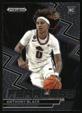Anthony Black 2023 Panini #10 Prizm Arkansas Fearless