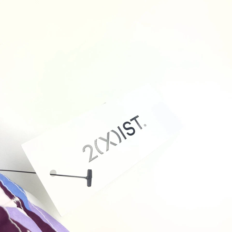 $75 2(X)IST Pantalones Cortos de Natación Forrados Coloridos Brillantes Para Hombres Talla Grande Foto 4 de 4