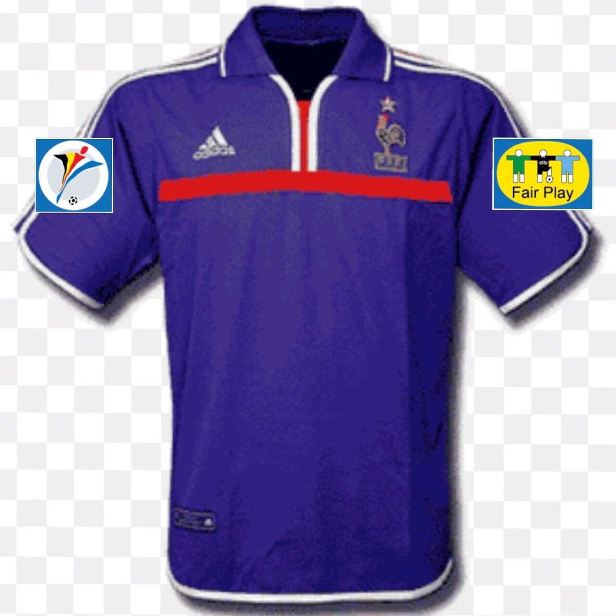 Patch Manchon Euro 2000 Fair Play - Personnalisable Pour Maillot Foot