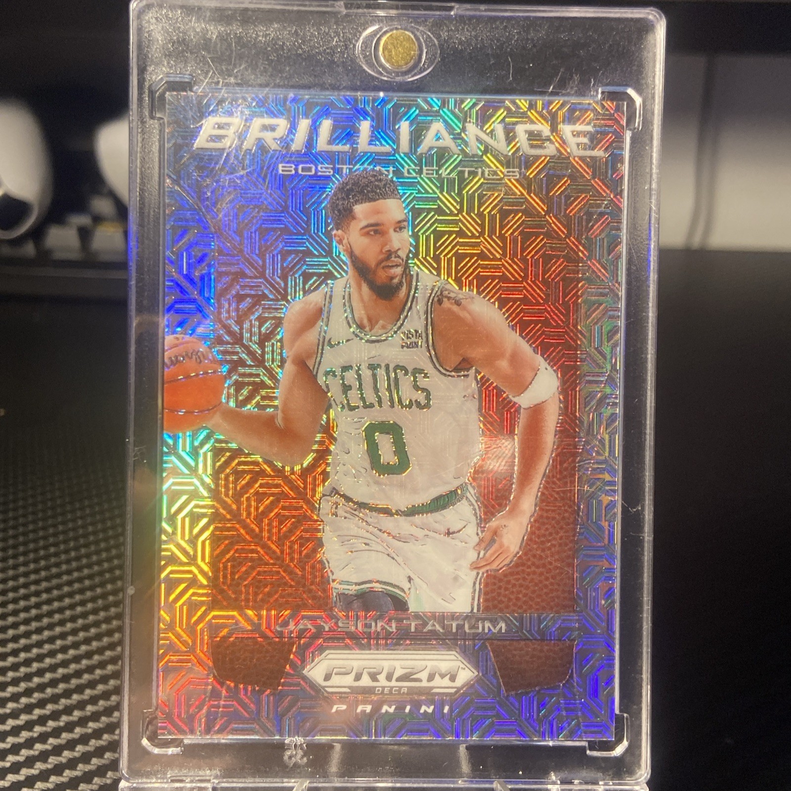 2023-24 Prizm Deca Basketball JAYSON TATUM Brilliance Mojo #’d 6/25