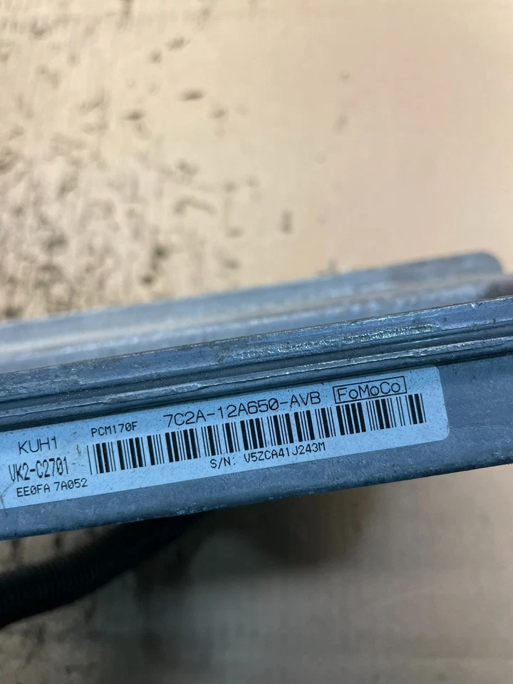 Ford E250 E350 2007 furgoneta 5,4 L control del motor ECU módulo informático U1729 DG Foto 4 de 4