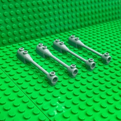 LEGO Star Wars Laser Blaster (30359) : Bar 1x8 with Brick 1x2 Curved (Lot of 4)