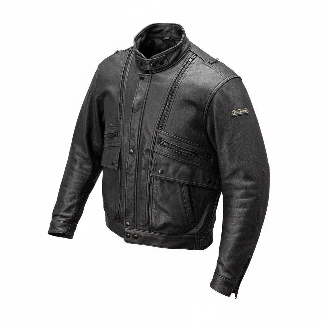 Hein Gericke Solid Leather Outer Shell Coats, Jackets & Vests for