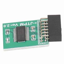 For TPM 2.0 Module 14 Pin LPC Interface TPM Module Board For Win11 Green