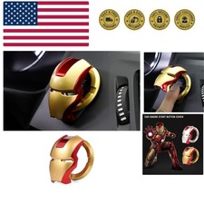 Car Engine Start Button Cover Abs Car Ignition Switch Decorative Cover Auto ...