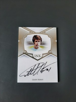 4/7 Geoff Hurst AUTO - England - 2025 Futera Unique * Wembley 1966