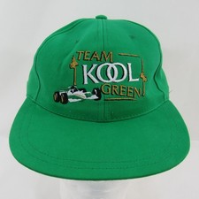 TEAM KOOL GREEN Hat Adjustable Strap #26 Paul Tracy #27 Dario Franchitti