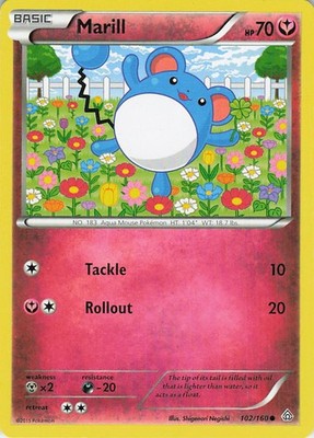 Marill Common XY - Primal Clash 102/160 LP