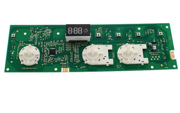 Carte de commande Whirlpool UI SMALL DIGIT WM 2.0 C00345611 pour réparer un écran en panne