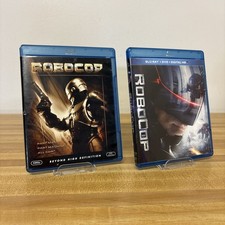 RoboCop 1987  Robocop 2014 The Remake Bluray Very Good Condition