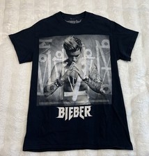 2016 Justin Bieber "Purpose Tour" S/S Concert Shirt Men  s Sz S Official Merch