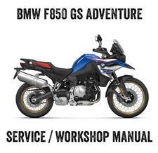 2018-2023 BMW F850 GS F850GS Adventure Repair Workshop Service Manual PDF File