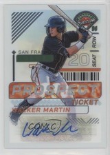 2024 Panini Prospect Edition Holo Signatures Walker Martin #121 Auto 16tx