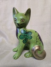 GATO ITALIANO - CERÁMICA CERÁMICA ITALIA ESTATUA Terracota