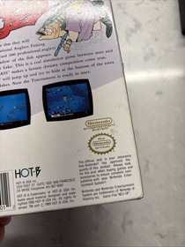 Black Bass (Nintendo Entertainment System, 1989) w/ Box + Dust Cover TESTED NES