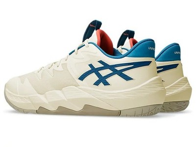 ASICS UNISEX Basketball Shoes UNPRE ARS LOW 2 Ivory/Deep Sea Teal 