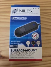 NILES MS220 Surface-Mount IR Microsensor Black Brand New NOS