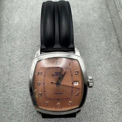 Daniel JeanRichard Automatic Tonneau Watch 45mm 33mm 91.2g Rare Working