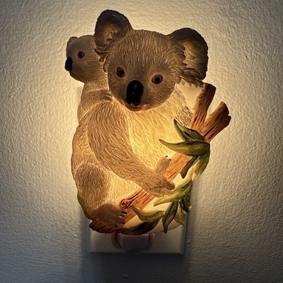 Ibis and Orchid Design Koala Night Light - New In box Rare/retired