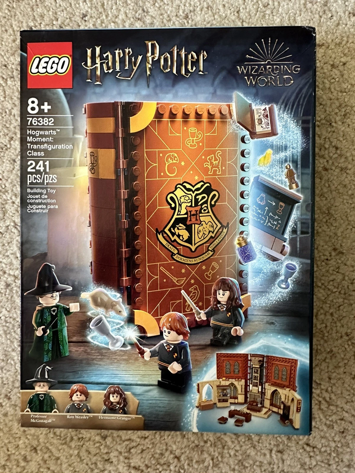 LEGO 76382 Hogwarts Moment Transfiguration Class Retired Harry Potter New Sealed