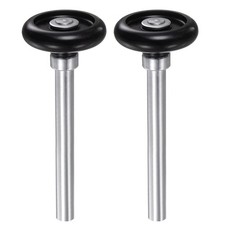 2pcs 1.8" Nylon Garage Door Rollers for 2" Track 4.25" Stem Standard Rollers