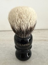 Paladin Black Ebony Badger Hair Shaving Brush