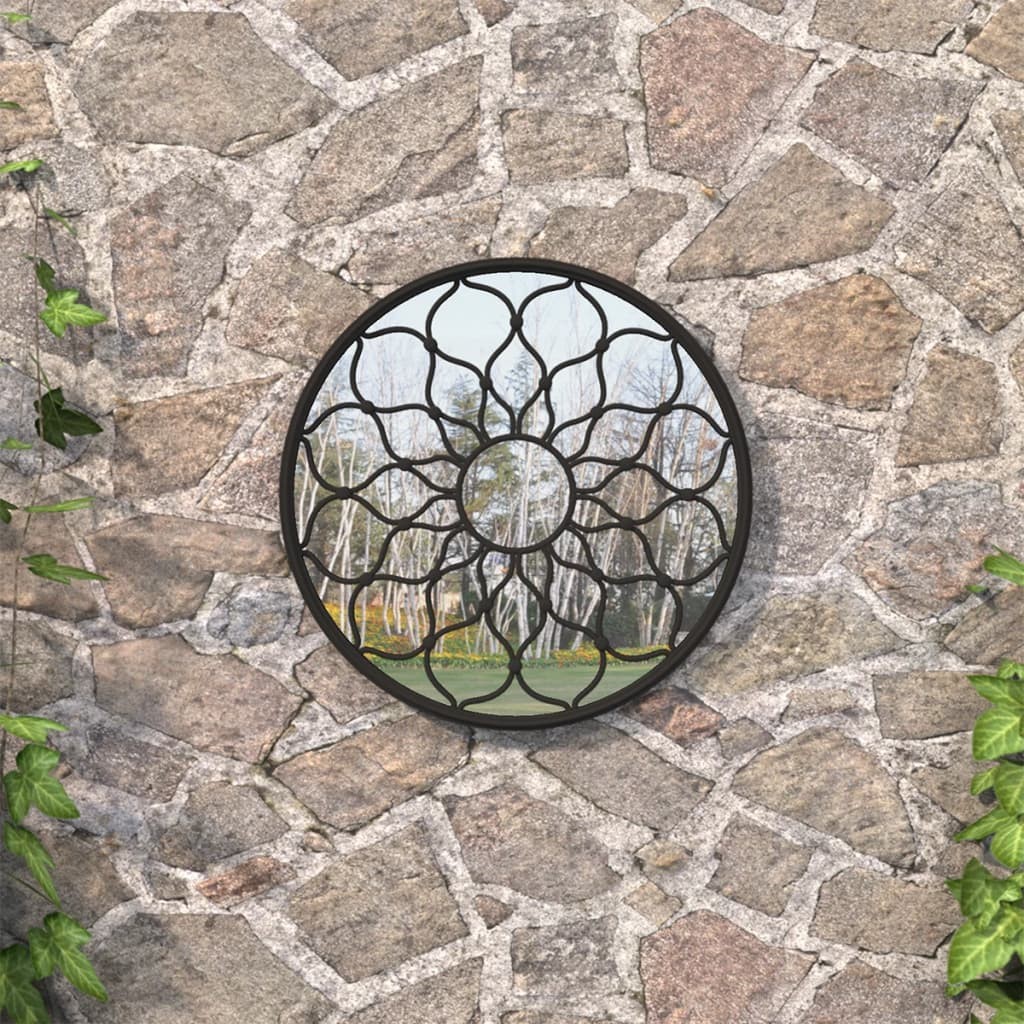 VidaXL Specchio da Parete ad Arco 50x80 cm Nero | Leroy Merlin