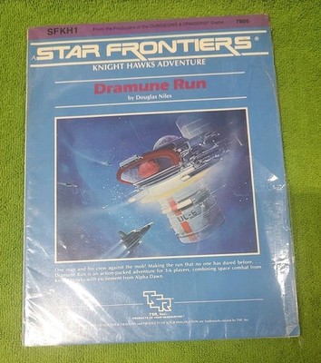 Star Frontiers: Knight Hawk s Adventure (SFKH1) Dramune Run - TSR, Inc.